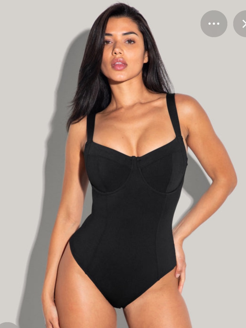 TA3 Lifty One Piece Swimsuit NWT Black Reg/Long B/C Cup Size S